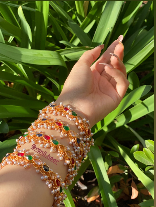 White pearl  BANGLES