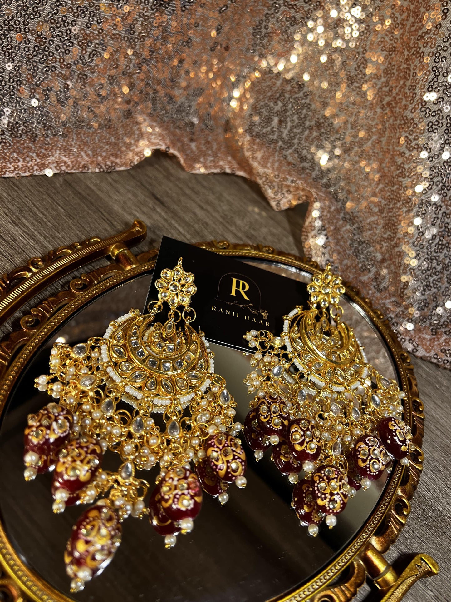 Alina Jhumka (Maroon)